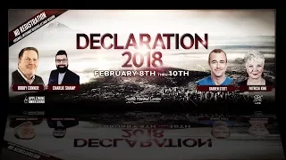 Charlie Shamp | Declaration Conference 2018 | Session 1 | 7PM PDT |  2/8/18