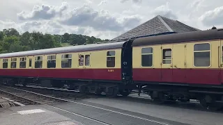 Class 37 (37264) arriving into Grosmont at the North Yorkshire Moors Railway. 22.08.2022.