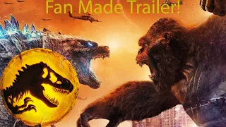 Godzilla vs Kong Trailer with Jurassic World Dominion Music #JurassicWorldDominion #GodzillaVsKong