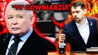 Kaczyński nie wytrzymał w trakcie płomiennego występu Kołodziejczaka: "Ty gówniarzu!"