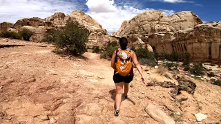 Capitol Reef National Park - Hickman Bridge Trail Hike