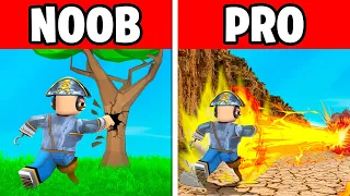 TIRO IL PUGNO PIÙ POTENTE E DISTRUGGO TUTTO! - ROBLOX