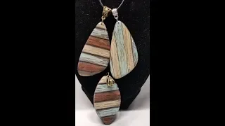 Polymer clay pendant 7