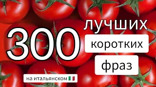 300 коротких фраз. Сборник. #итальянскийязык #итальянскийдляначинающих