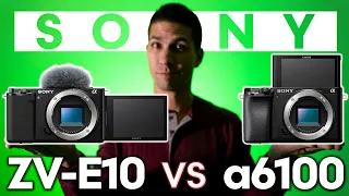 Sony a6100 vs ZV-E10 for VIDEO – Which should YOU Buy for Filmmaking???