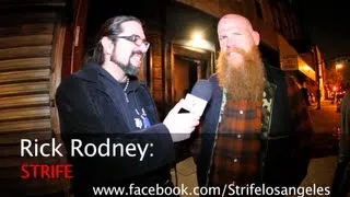 STRIFE's Rick Rodney Explains Why He "Escaped" From The Straight Edge Way Of Life!