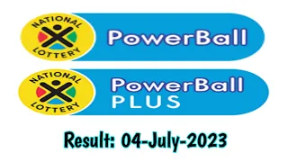 SA Powerball Results for Tuesday 04 July 2023 | Powerball Plus Result