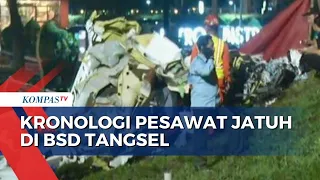 Pesawat Latih Jatuh di BSD Tangsel, Begini Kronologinya