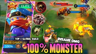 BARATS BEST BUILD 2024 |100% INSANE DMG"🔥 BARATS GAMEPLAY ~ MLBB..