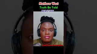 Matthew West - Truth Be Told [REACTION] #shorts