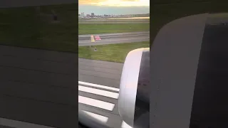 The Landing of a Boeing 737-800