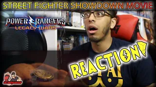 POWER RANGERS LEGACY WARS: STREET FIGHTER SHOWDOWN REACTION!! | BEST CROSSOVER MOVIE EVER!!