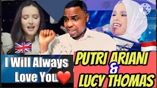 2 Singers 1 Song! Putri Ariani and Lucy Thomas - I WILL ALWAYS LOVE YOU | WHITNEY HOUSTON Cover |