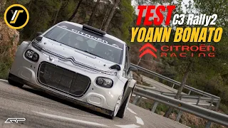 TEST Yoann Bonato | CITROËN C3 Rally2