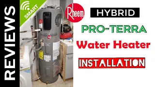 Rheem Electric Hybrid Water Heater Installation