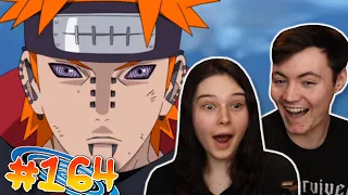 My Girlfriend REACTS to Naruto Shippuden EP 164  (Reaction/Review)