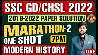 Complete Modern History Class For SSC GD 2022 | Modern History Class For SSC CHSL 2022