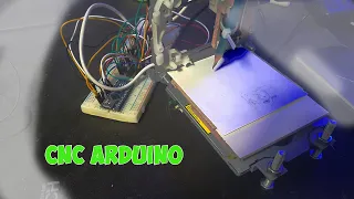 ЧПУ плоттер на ардуино | Arduino CNC Plotter