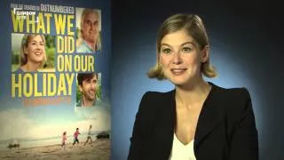 Rosamund Pike on playing frisbee on the M25
