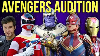 The Power Rangers AVENGERS Audition [FAN FILM] Avengers Endgame