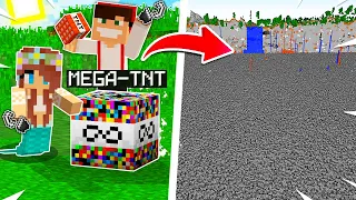 LUMI I GPLAY TESTUJĄ NAJGRUBSZE TNT W MINECRAFT?!