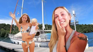 Bye Bye Taylor 😭 The Hardest Part of Sailing ⛵️ SV Delos Ep. 350