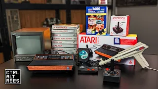 New Atari 2600+ Ultimate Test - CRT, 7800 PAL Games, 2 Button Controller, Flashcarts & Lightguns!