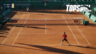 Top Spin 2K25 - Roger Federer Vs Daniil Medvedev I Monte Carlo Masters I Legend Difficulty (PS5)