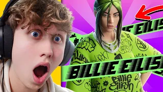 Den Nye BILLIE EILISH Opdatering Er Mærkelig I Fortnite!