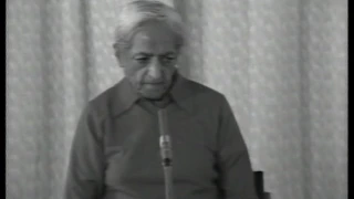 J. Krishnamurti - Brockwood Park 1979 - School Discussion 5 - Why is the mind always occupied?