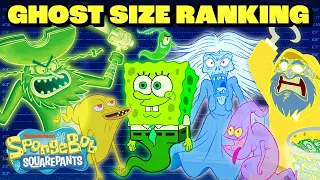 Ghosts of Bikini Bottom Ranking By Size! 📏 | SpongeBob