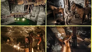 Соляная шахта Величка/Польша/130 метров под землёй/Wieliczka Salt Mine/Poland/130 meters underground