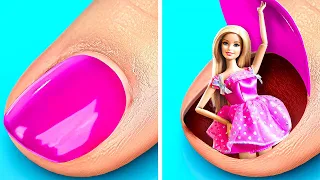 ASTUCES DIY COOL POUR UNE BARBIE || Poupée Riche VS Poupée Pauvre par 123 GO! GOLD