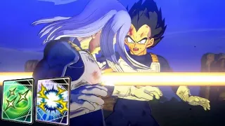 Revival Super Saiyan Trunks to Super Saiyan Vegeta Concept - Dragon Ball Legends