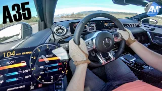 Mercedes-AMG A35 - 0-100 km/h RACE START!