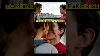 Kissing Scene Are Fake - Tom and zendaya -Spider man love story #shorts #spiderman #kissing_status