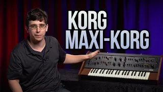 Korg Maxi-Korg 800DV | The Best Mono-Synth of the '70s?