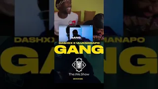 ИНОСТРАНЦЫ СЛУШАЮТ @ulukmanapo ft @DASHXXMUSIC  - GANG #reaction  #theweshow