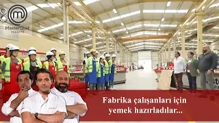 Fabrika işçileri için menü hazırladılar | 6. Bölüm | MasterChef Türkiye