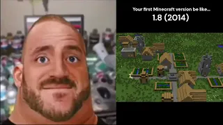 Mr. Incredible becoming old (Your first Minecraft version)