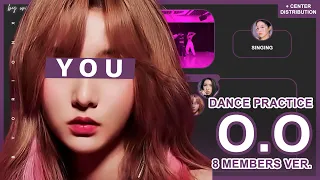 [DANCE PRACTICE] NMIXX (엔믹스) 'O.O' - You As A Member || 8 Members Ver.