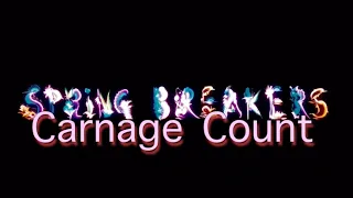 Spring Breakers (2012) Carnage Count