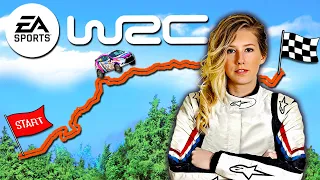 Rally Driver Plays Real Life Stage - EA SPORTS WRC Gameplay