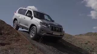 Toyota Land Cruiser Prado  система помощи при движении по бездорожью Crawl Control