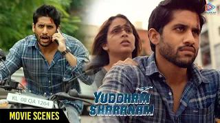 Yuddham Sharanam Movie Scenes | Naga Chaitanya Chased By Goons | Lavanya Tripathi | MFN