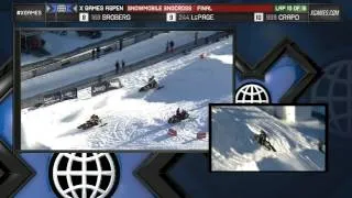 Tucker Hibbert Wins Snowmobile SnoCross Gold