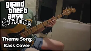 GTA San Andreas-San Andreas Theme Song-Bass Cover