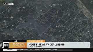 RV park left burned to ashes after fire tears through