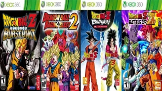 All Dragon Ball Games for Xbox 360