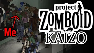 Project Zomboid and I Turn on Max Zombies that Sprint